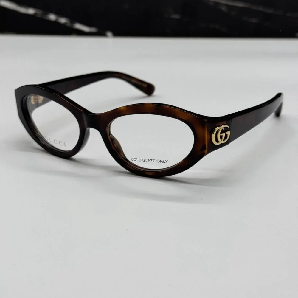 NEW GG1405O 002 GUCCI EYEGLASSES HAVANA WOMEN EYEWEAR GUCCI